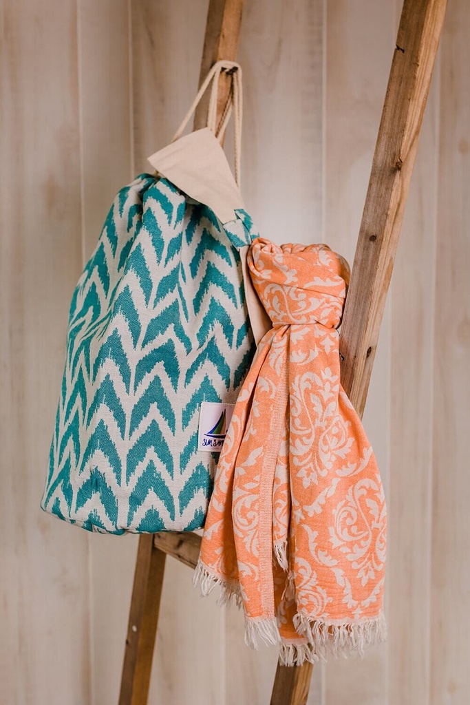 Pacific Teal Bag