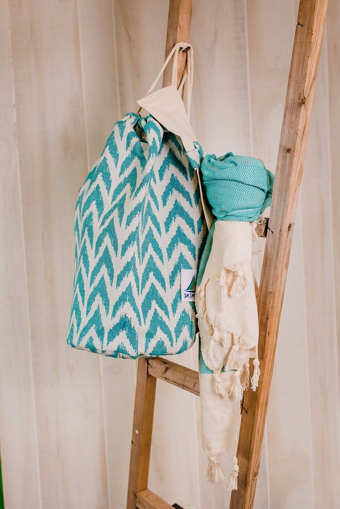 Pacific Teal Bag