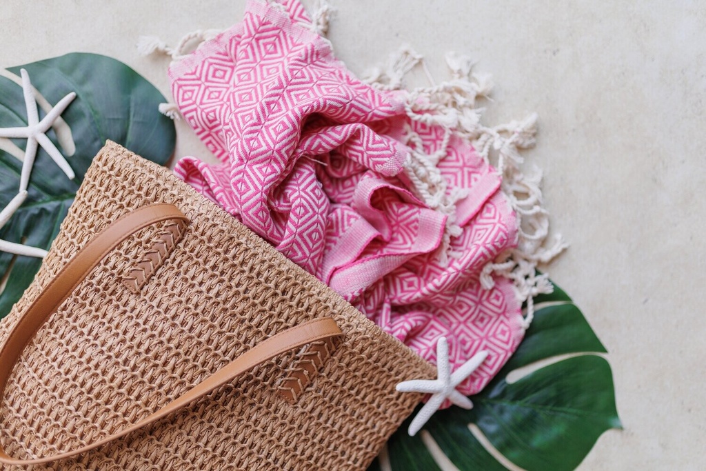 Pink Lotus Towel